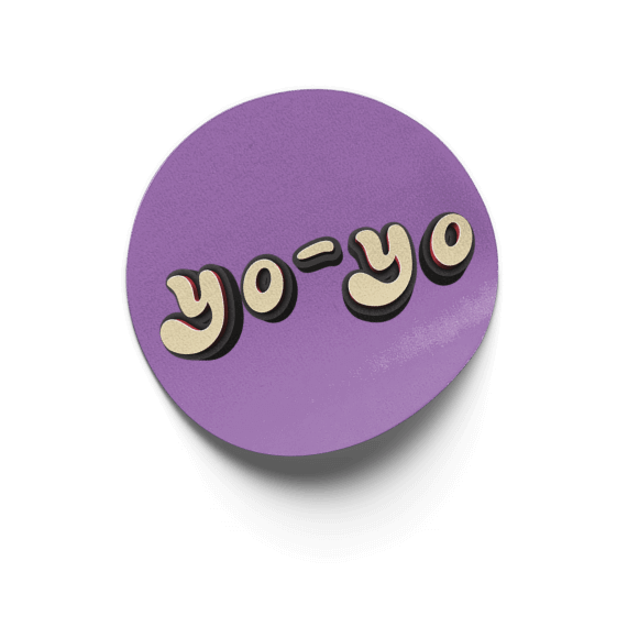 Yoyo Sticker